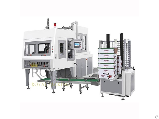 Automatic Paper Shoe Boxes Making Machine