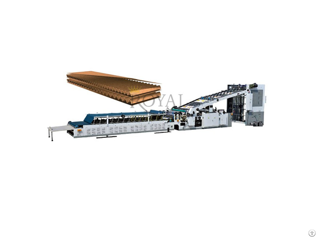 Mjbzj 1700tm Automatic Flute Laminator Lead Edge Feeding Type