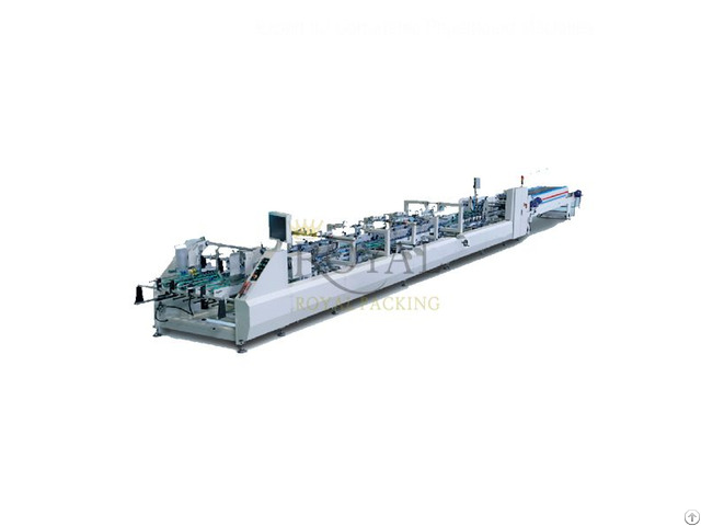 Ryje High Speed Full Automatic 4 6 Corner Folder Gluer Machines 650 850 1100