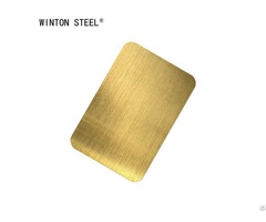 Hairline Stainless Steel Sheet Supplier