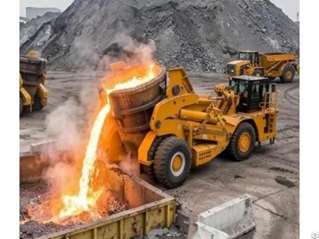 Heavy Duty Slag Pot Carrier For Steel Mill High Temperature Transport