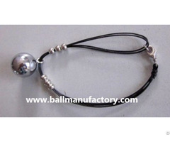 Metal Harmony Ball With Chiming Sound Necklace