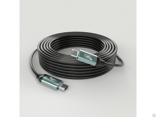 Active Fiber Optical Usb3 2 Type C Cable Data And Power