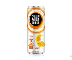 Protein Milk Shake With Honey Flavor