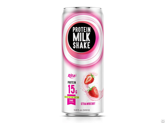 Oem Protein Milk Shake With Strawberry Juice