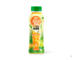 Popping Boba Black Tea With Kumquat Flavor