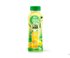 Popping Boba Black Tea With Lemon Flavor