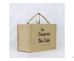 Custom Printed Jute Tote Bag
