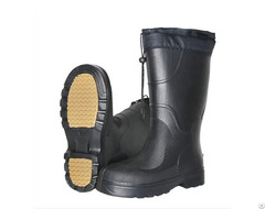 Warm Lightweight Black Eva Outdoors Boots