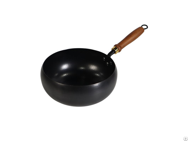 Wholesale Nitrided Non Stick Carbon Steel Stir Fry Wok
