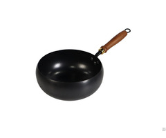 Wholesale Nitrided Non Stick Carbon Steel Stir Fry Wok