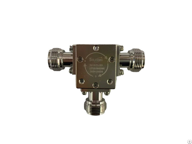 Rf Coaxial Circulator 1950mhz To 2600mhz For Telecom And Wireless Base Station
