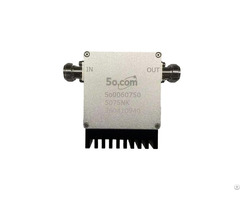 Vhf Band 50 To 75mhz Rf Coaxial Isolator For Communication And Radar Systems