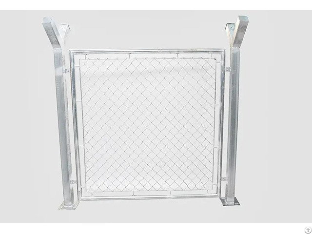 Green Chicken Wire Fence