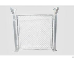 Green Chicken Wire Fence