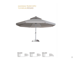 Magnum Telescopic Umbrella Round