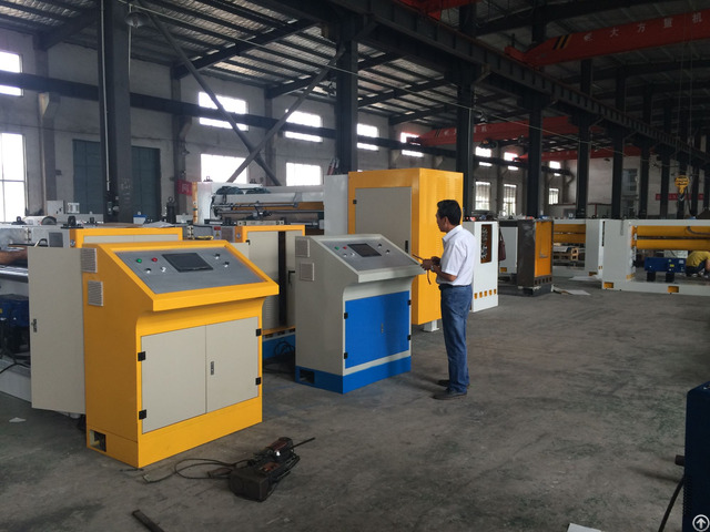Mjnc 2 Nc Paperboard Cutter Computer Control With Spiral Knife