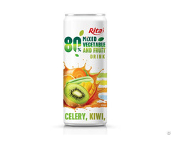 320ml Sleek Can Mixed Vegetable And Fruit Drink