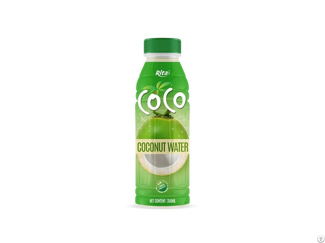 350ml Pet Bottle Coconut Water No Added Sugar Light Hydration Drink Vietnam