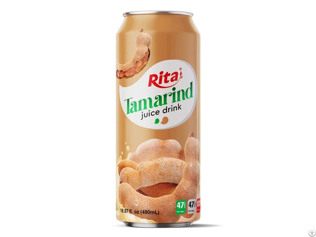 490ml Nfc Tamarind Juice Drink In Can Unique Flavor Beverage Supplier Vietnam
