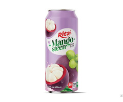 490ml Mangosteen Juice Drink In Can Exotic Fruit Beverage Supplier Vietnam