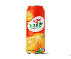 490ml Orange Juice Drink In Can Refreshing Citrus Beverage Supplier Vietnam