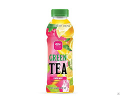 450ml Pet Bottle Lemon Mint Green Tea Refreshing Herbal Beverage Vietnam
