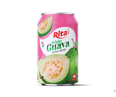 330ml Short Can White Guava Juice Drink Tropical Fruit Beverage Vietnam