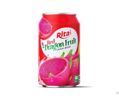 330ml Short Can Nfc Red Dragon Fruit Juice Vibrant Tropical Beverage Vietnam