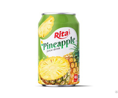 330ml Short Can Pineapple Juice Drink Tropical Fruit Beverage Vietnam