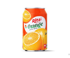 330ml Short Can Orange Juice Drink Refreshing Citrus Beverage Vietnam