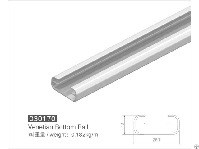 030170venetian Bottom Rail