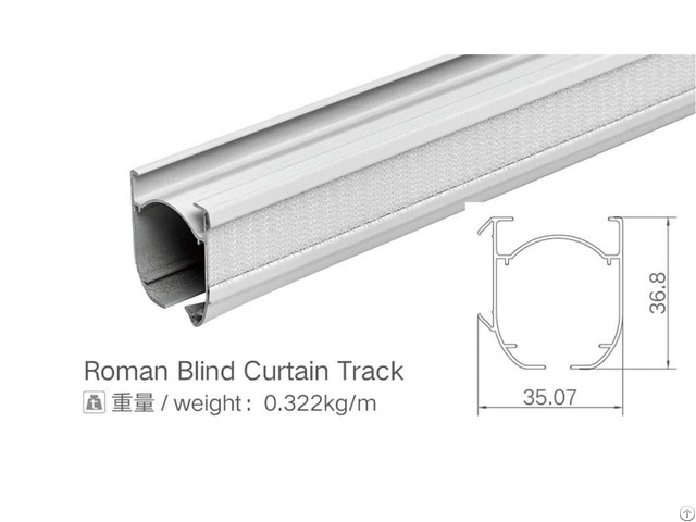 050013roman Blind Curtain Track