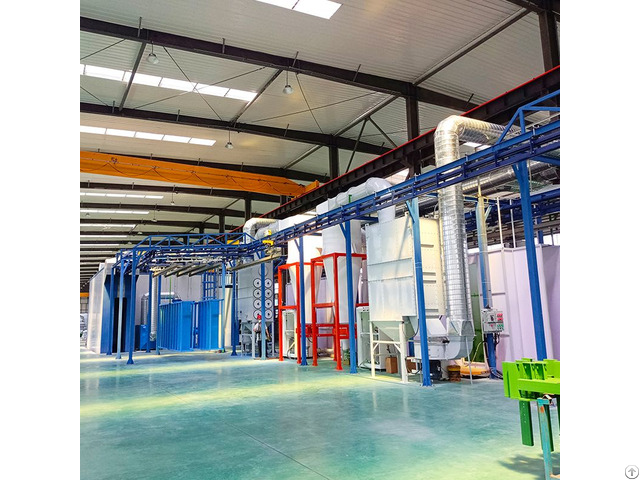 Accumulation Type Powder Spraying Line
