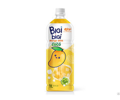 1l Pet Bottle Bigi Mango Drink With Nata De Coco