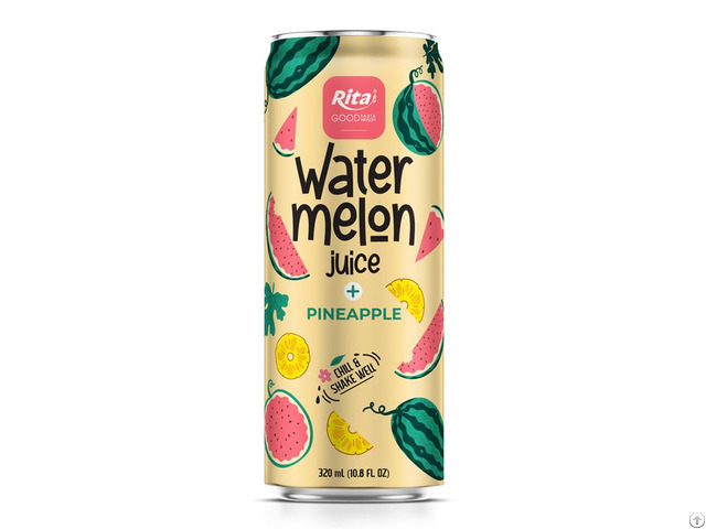 Watermelon Pineapple Drink 320ml Can
