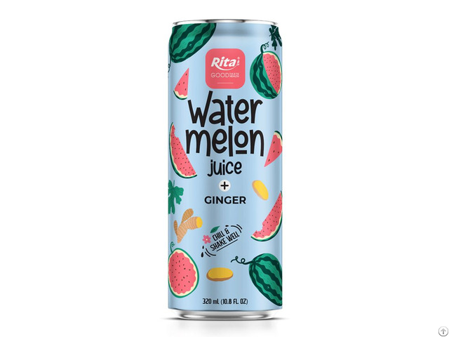 Watermelon Ginger Drink 320ml Can