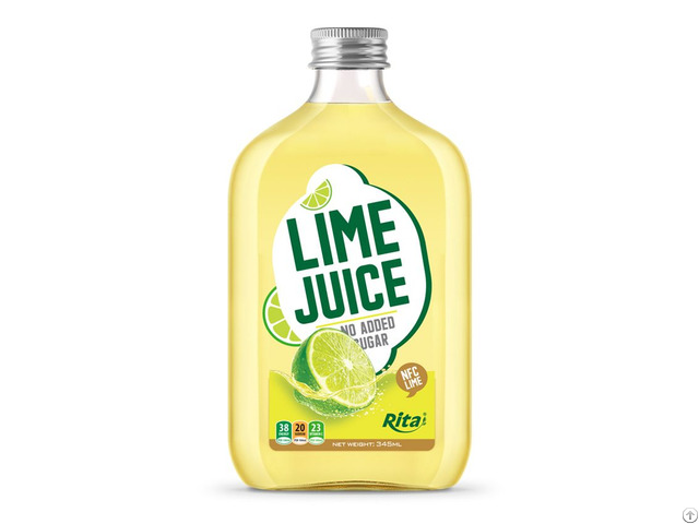 Lime Juice Drink 345ml Glass Bottle