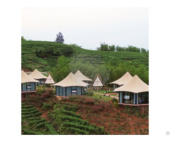 A Luxury Tensile Structure Glamping Hotel Tent