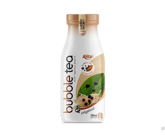 280ml Glass Bottle Original Bubble Tea With Tapioca Pearls Ready To Drink Beverage Vietnam