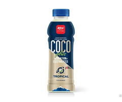 450ml Pet Bottle Coco Plus Coconut Water With Tropical Flavor Electrolyte Hydration Drink Vietnam
