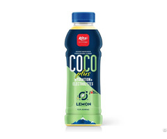 450ml Pet Bottle Coco Plus Coconut Water With Lemon Flavor Electrolyte Hydration Drink Vietnam