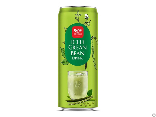320ml Aluminum Can Iced Green Bean Drink