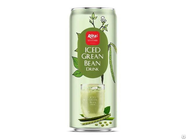 320ml Aluminum Can Green Bean Drink Refreshing Traditional Beverage Vietnam