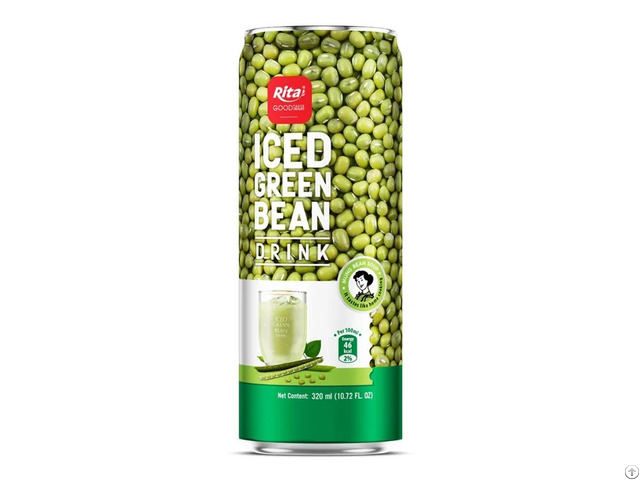 320ml Aluminum Can Green Bean Drink Refreshing Beverage Vietnam