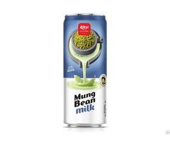 320ml Aluminum Can Mung Bean Milk Drink Refreshing Plant Based Beverage Vietnam