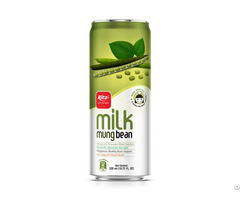 320ml Aluminum Can Mung Bean Milk Drink Refreshing