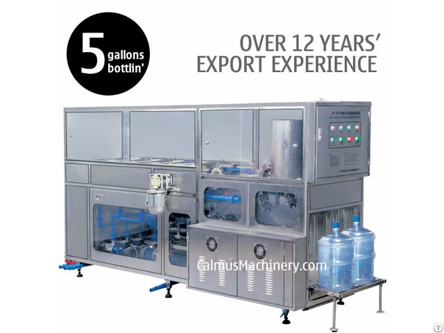 200bph 5 Gallon Mineral Water Plant 20 Litre Bottle Filling Machine