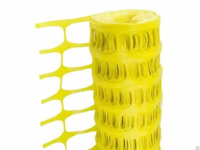 Yellow Barrier Fencing Mesh