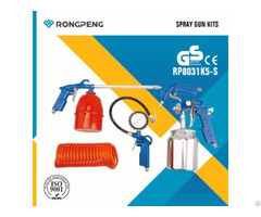 Rongpeng 5pcs Spray Gun Kits R8031k5 S